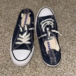 Navy converse